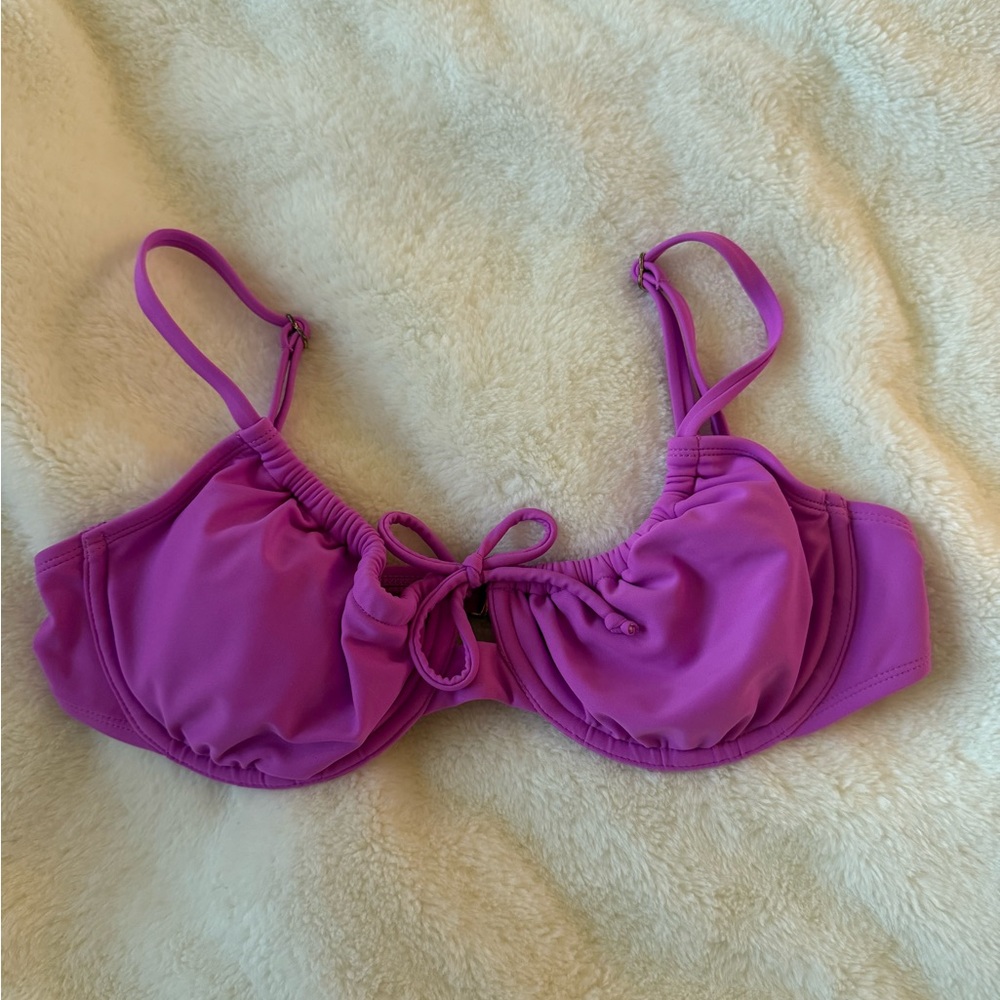 Wild Fable Vibrant Pink Bikini Top